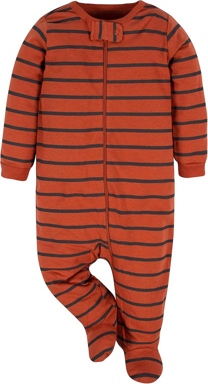 Gerber Baby Girls 4 Pack Sleep 'N Play Footie