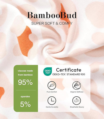 Baby Footie Romper Pajamas Unisex Newborn Infant Pjs Soft Rompers Viscose from Bamboo Sleepwear