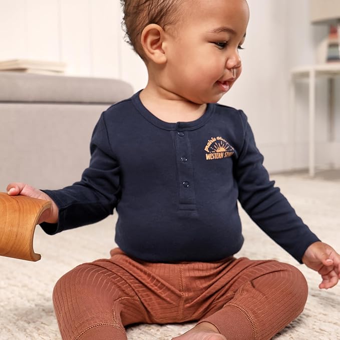 Gerber Baby Boys 6-pack Long-sleeve Onesies Bodysuit