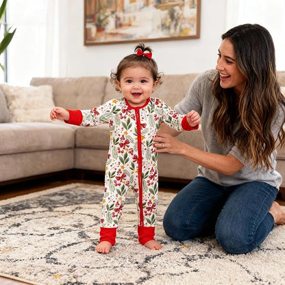 Weiwei Pajamas for Baby Boys & Girls Footies, Viscose from Bamboo Baby Romper, Baby Sleepers, 2-Way Zippy PJs, YKK