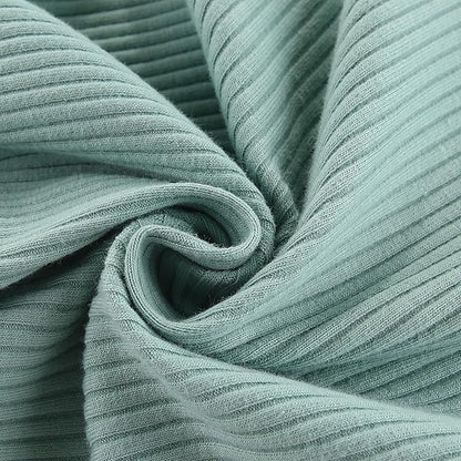 Baby Boy Girl Romper 2 Pack Long Sleeve Button Jumpsuit Cotton Unisex Infant Baby Clothes for 0-24 Months