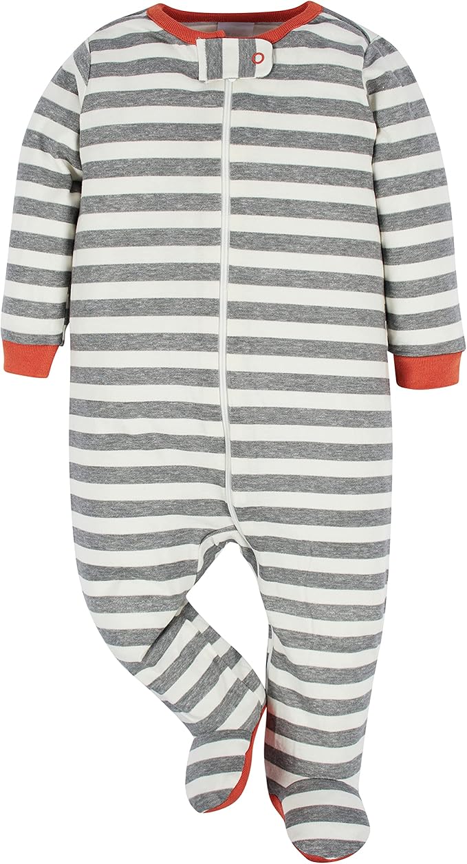 Onesies Brand baby-boys 4-pack Sleep 'N Play Footies