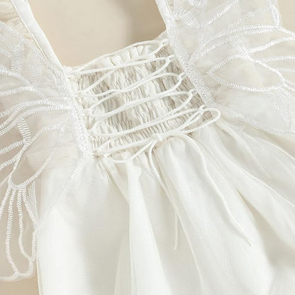 Baby Girl Clothes Floral Boho Lace Romper Bodysuit Romper Jumpsuit Summer Outfit Summer Baby Clothes Girls