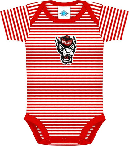 Creative Knitwear College Baby NCAA Infant Striped Bodysuit