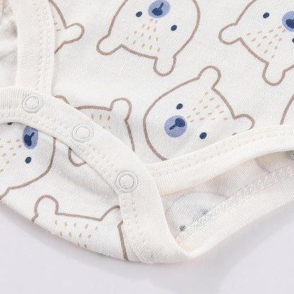 Baby Boy Girl Bodysuit 5 Pack Cotton Short Sleeve Romper Soft Baby Clothes Outfit 0-12 Month