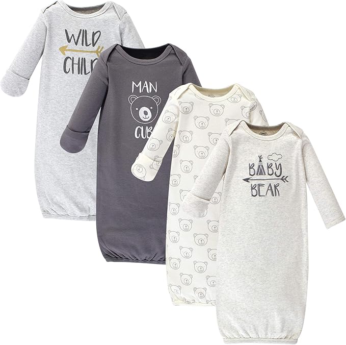Luvable Friends unisex-baby Cotton Gowns