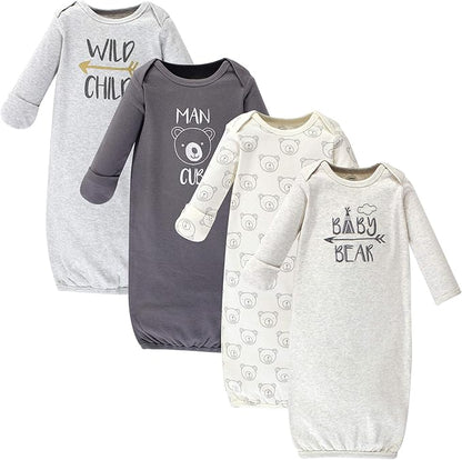 Luvable Friends unisex-baby Cotton Gowns