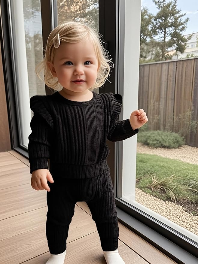 Aalizzwell Infant Baby Girl Fall Winter Outfit