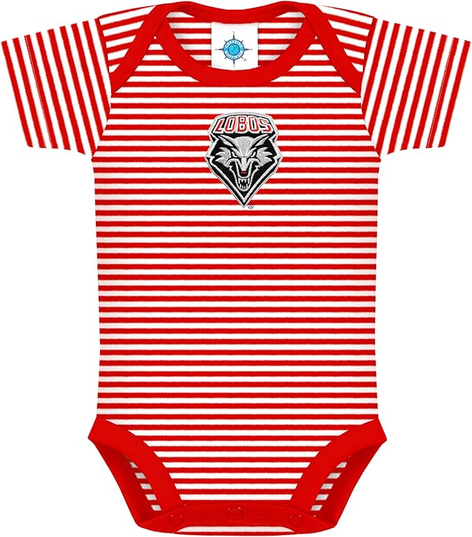 Creative Knitwear College Baby NCAA Infant Striped Bodysuit