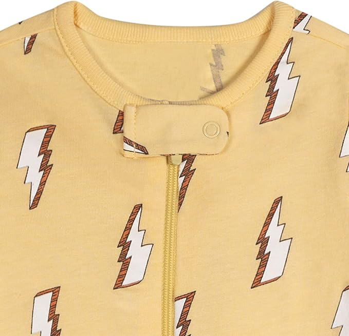 Onesies Brand baby-boys 4-pack Sleep 'N Play Footies