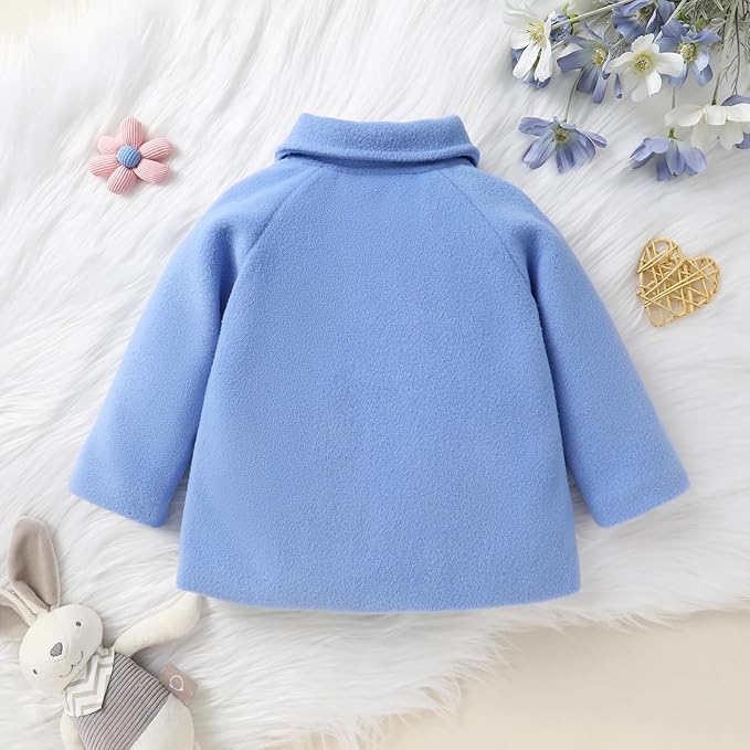 Baby Coats Fall Winter Kid Baby Girl Cloak Button Jacket Clothes Baby Outwear Clothes
