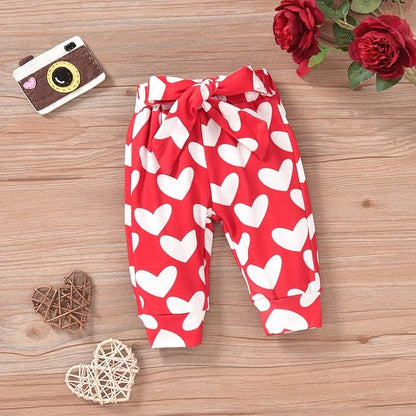 Aalizzwell Preemie Newborn Infant Baby Girls Clothes Ribbed Romper Bodysuit Pants Set Fall Winter Outfits