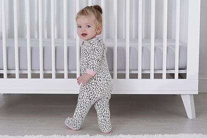Gerber baby-girls 4 Pack Sleep N' Play Footie