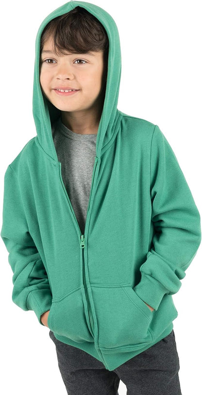 Leveret Kids & Toddler Boys Girls Sweatshirt Hoodie Jacket Variety of Colors (Size 2-14 Years)