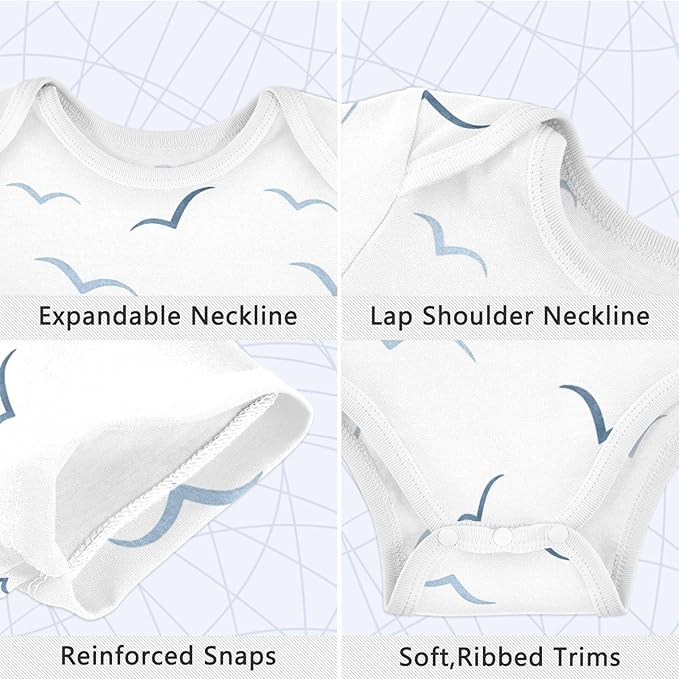 vvfelixl Dachshund Dog Baby Clothes for Boy Girl,Baby One-Piece Bodysuit for 0-24 Months,Short Sleeve