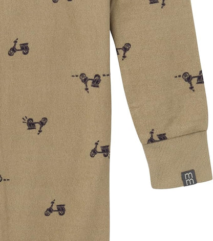 Modern Moments by Gerber unisex-baby Hacci Footless Pajamas