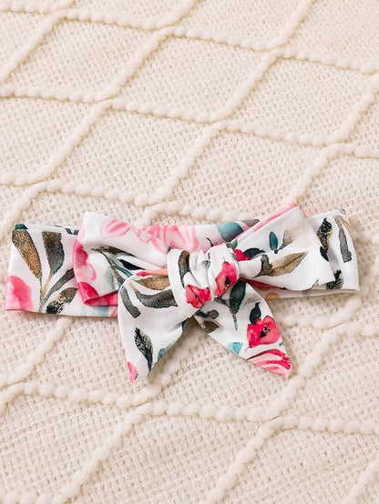 Baby Girl Clothes Newborn Infant Outfits Cute Summer Clothes Spring Romper Set+Hat+Headband