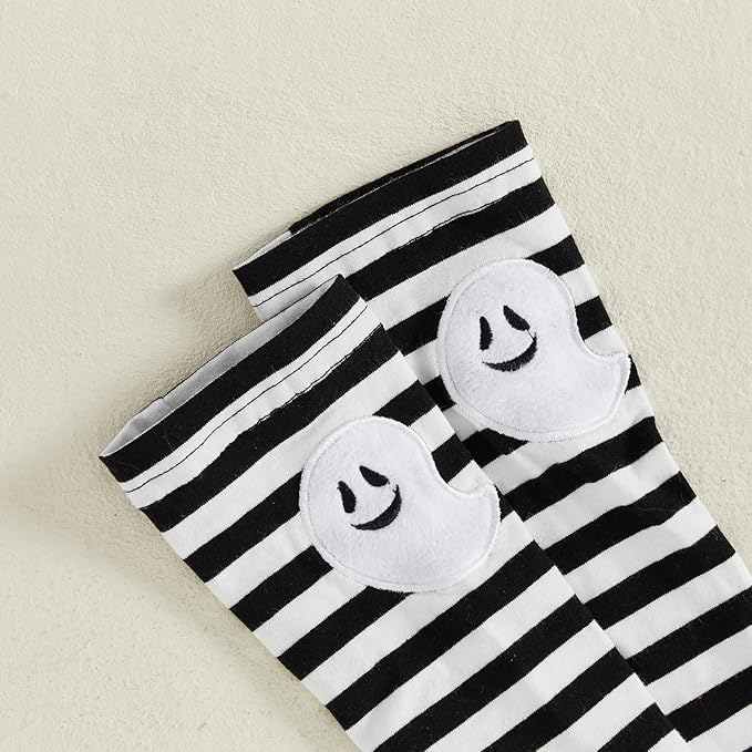 Baby Halloween Costumes Bee/Pumpkin/Ghost Costume Zipper Hooded Sleeveless Romper Stockings Infant Halloween Clothes