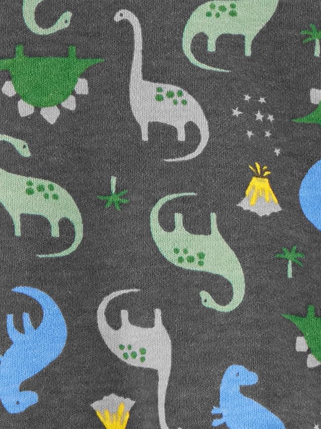 Simple Joys by Carter's baby-boys 2-way Zip Thermal Footed Sleep and Play, Pack of 2