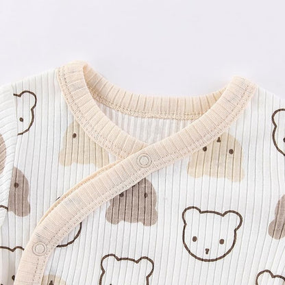 Baby Boy Girl Bodysuit 5 Pack Cotton Short Sleeve Romper Soft Baby Clothes Outfit 0-12 Month