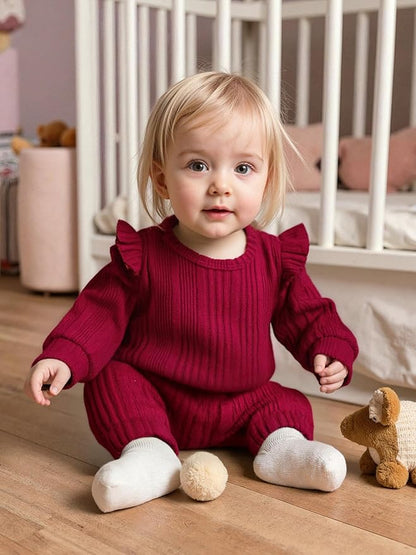 Aalizzwell Infant Baby Girl Fall Winter Outfit