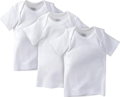Gerber Baby-Girls 3-Pack Short-Sleeve Slip-on Shirtsinfant-and-Toddler-Hoodies
