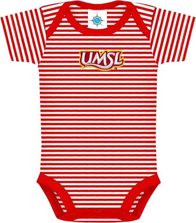 Creative Knitwear College Baby NCAA Infant Striped Bodysuit