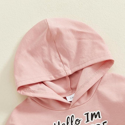 Thorn Tree Baby Boy Valentines Outfit Hooded Sweatshirt Bubble Romper Newborn Sweater Infant Onesie Hoodie