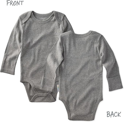 Blake 5-Pack Long Sleeve Bodysuits 100% Organic Cotton Baby Boys & Girls