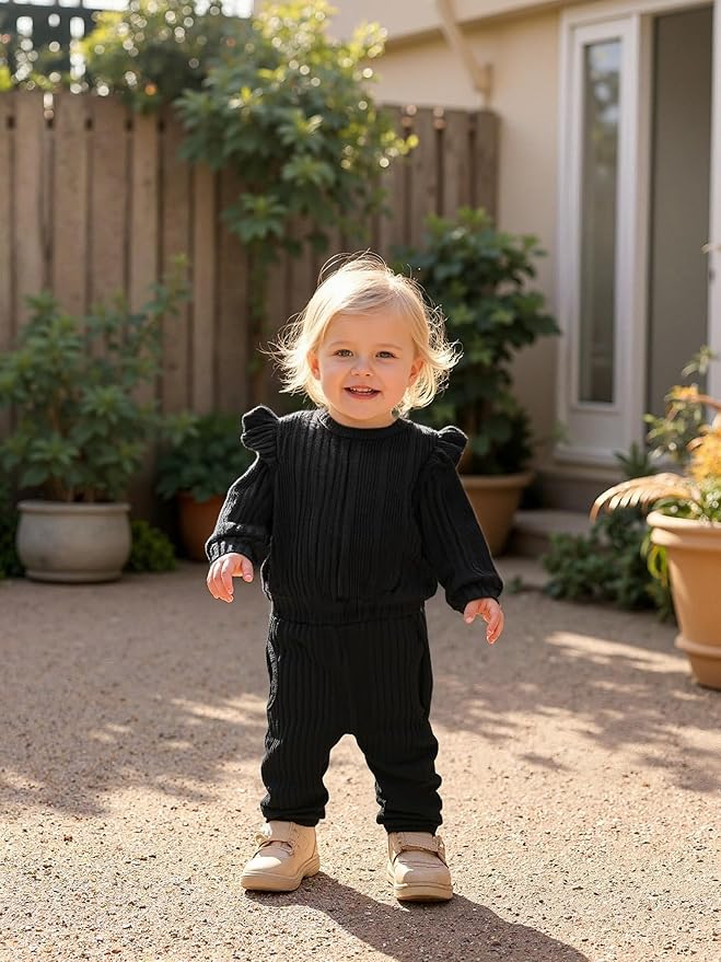 Aalizzwell Infant Baby Girl Fall Winter Outfit