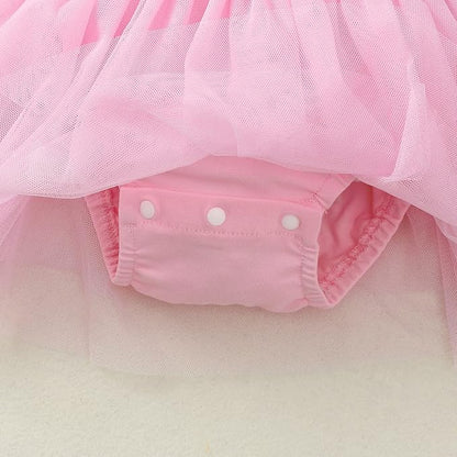 Baby Girl Clothes Infant Ruffle Sleeve Romper Dress Newborn Solid Tutu Skirt Sets Jumpsuit Headband Outfit