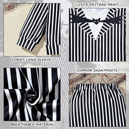 Baby Boys Dinosaur Long Sleeve Hoodie Tops Sweatsuit Pants Winter Outfit Set