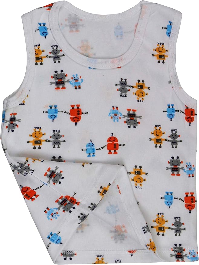 ToBeInStyle Boy's Pack of 4 Tank Tops