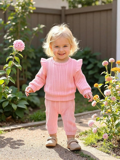 Aalizzwell Infant Baby Girl Fall Winter Outfit