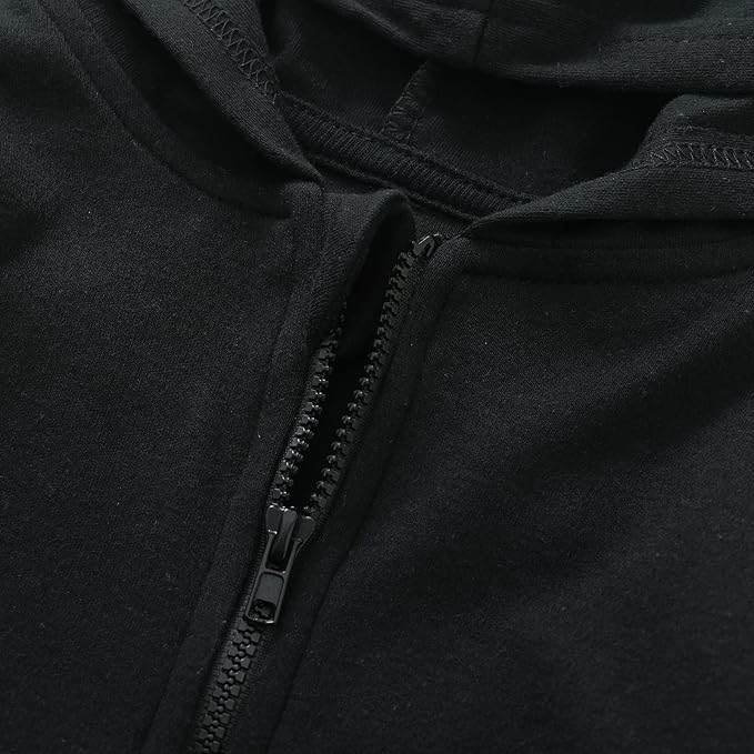 ROMPERINBOX Baby Hoodie for Boy Girl, Full Zip-up Lightweight Thin Jackets Coat Sweatshirts 0-24 Months