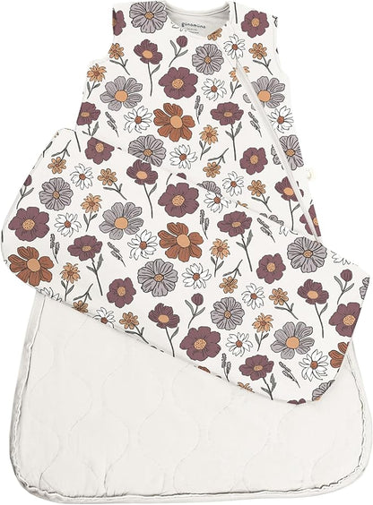 GUNAMUNA günamüna Unisex Baby, Toddler Wearable Blanket, Sleeping Bag Bamboo Rayon, Sleep Sack with Diaper Zipper, 2.6 TOG