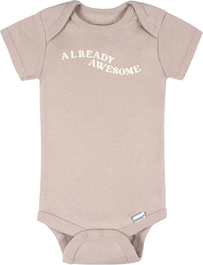 Onesies Brand unisex-baby 8-pack Short Sleeve Mix & Match Bodysuits