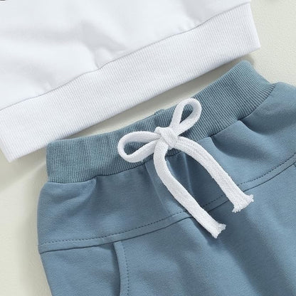 CIYCUIT Toddler Baby Boy Clothes Long Sleeve Sweatshirt Pants Set Fall Winter Outfits