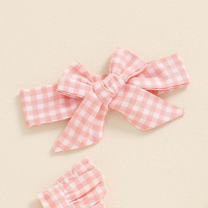 Newborn Baby Girl Bodysuit Sleeveless Halter Frill Romper One-piece Jumpsuit with Headband Summer Clothes Set