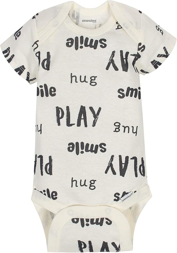Onesies Brand unisex-baby 8-pack Short Sleeve Mix & Match Bodysuits