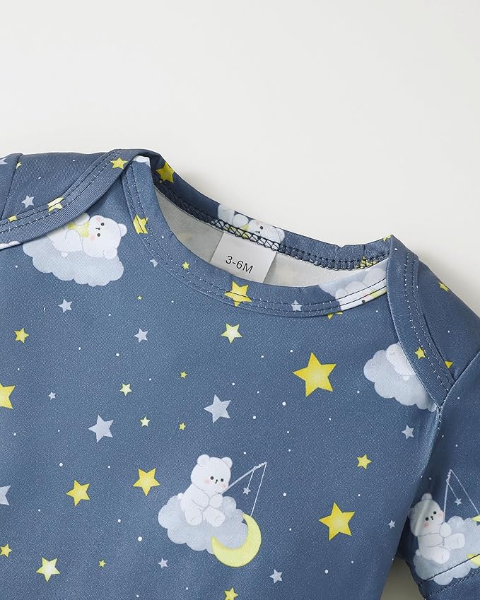 NZRVAWS Newborn Baby Boy Girl Clothes Unisex Preemie Infant Must Have Pants Set Outfits 0-18 Months 20 Pcs Essentials Gift