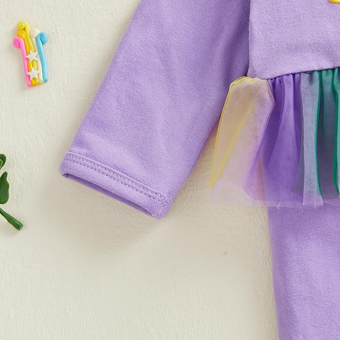 Twopumpkin My First Easter Outfit Baby Girl Newborn Bunny Onesie Ruffle Tulle Tutu Dress Romper Hooded Jumpsuit With Ear