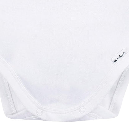 Gerber Unisex Baby Long Sleeve Solid Onesies Multi-pack Interlock 180 Gsm