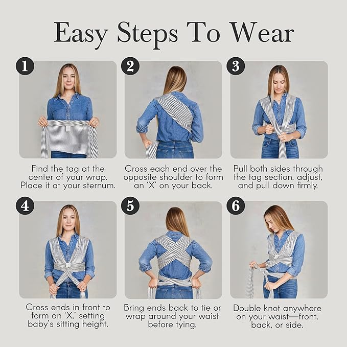 Solly Baby Wrap, Buttery-Soft Baby Carrier Newborn to Toddler 8-25 Lbs., Lightweight & Hands-Free Infant Sling Wrap, Breathable Carrier, Baby Wearing & Postpartum Essential, New Mom Gift, Ballet