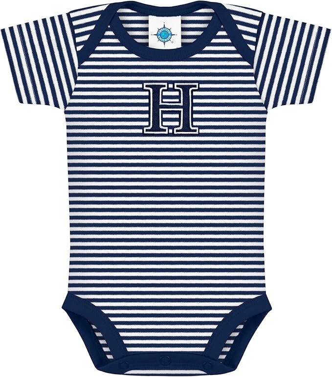 Creative Knitwear College Baby NCAA Infant Striped Bodysuit