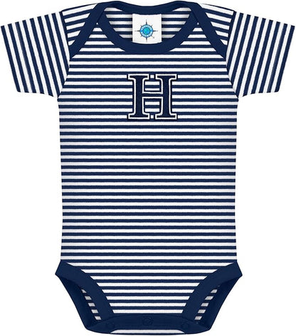 Creative Knitwear College Baby NCAA Infant Striped Bodysuit