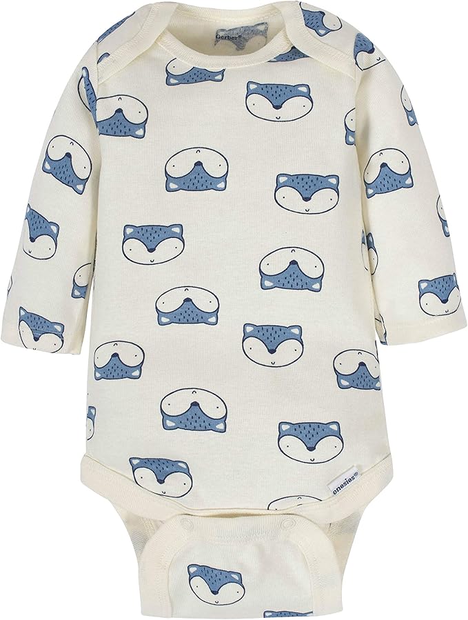 Gerber Baby Boys 6-pack Long-sleeve Onesies Bodysuit