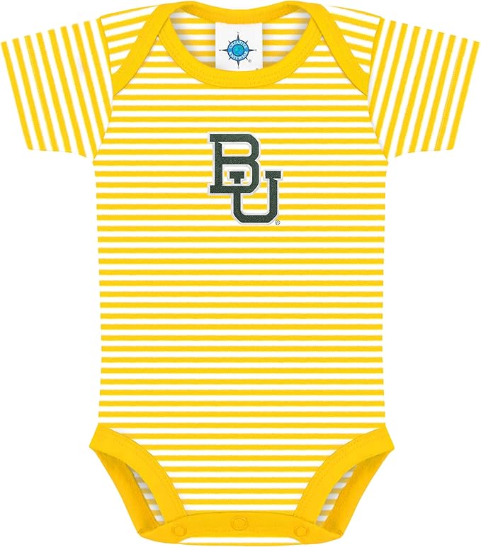 Creative Knitwear College Baby NCAA Infant Striped Bodysuit