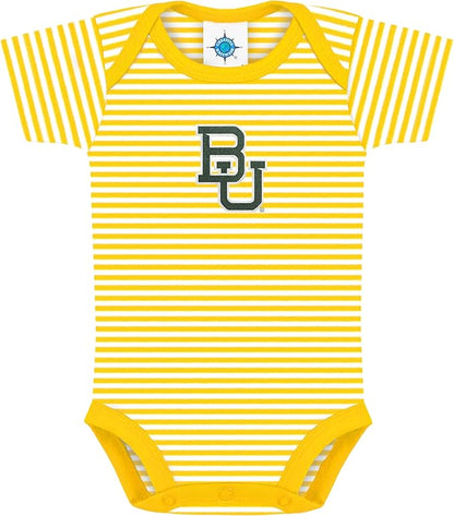 Creative Knitwear College Baby NCAA Infant Striped Bodysuit