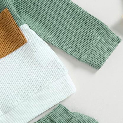 CIYCUIT Toddler Baby Boy Clothes Long Sleeve Sweatshirt Pants Set Fall Winter Outfits